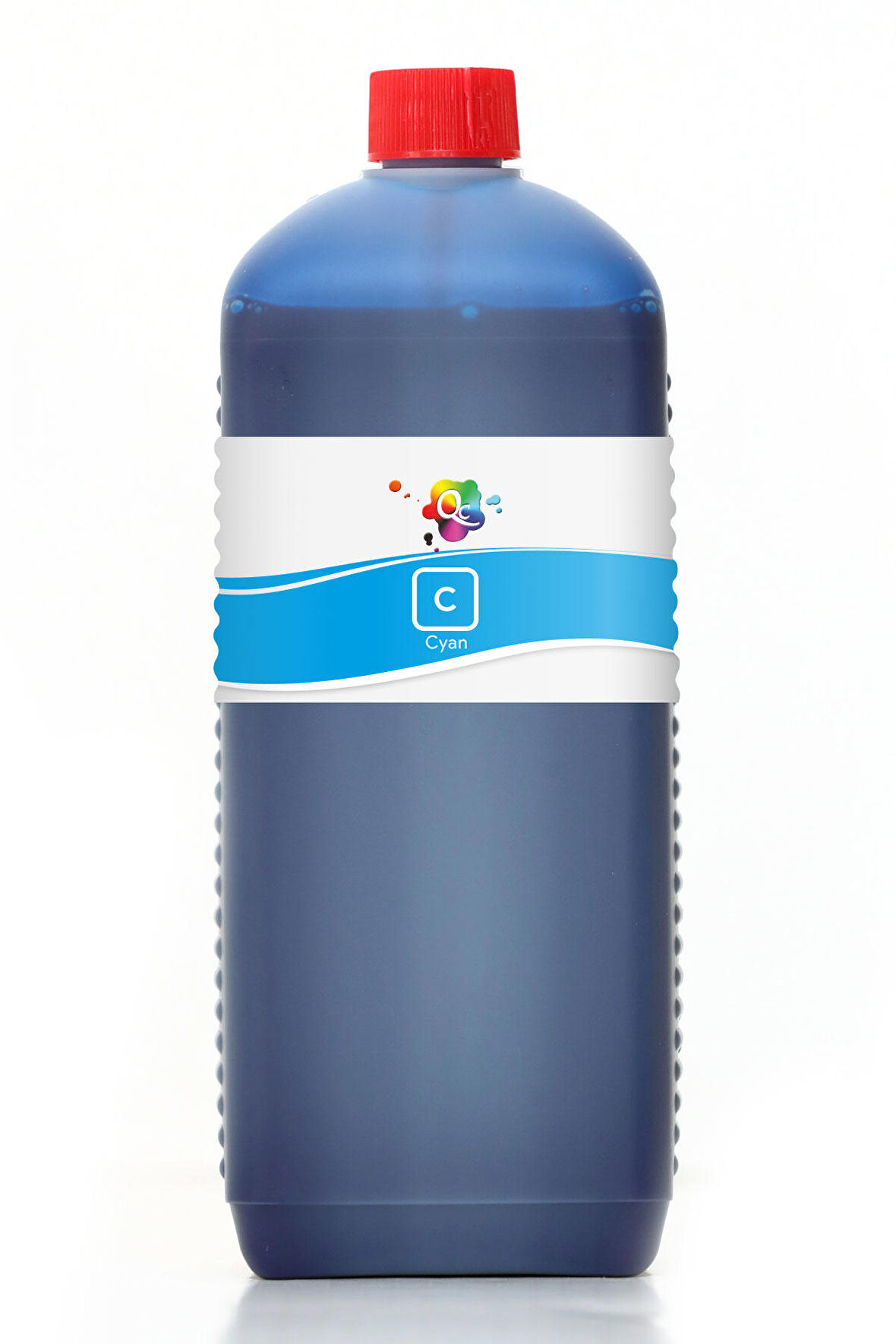 QC Epson C4000e SJIC42P-C T52M240 Kartuş Mürekkebi 1000ml C Cyan Pigment