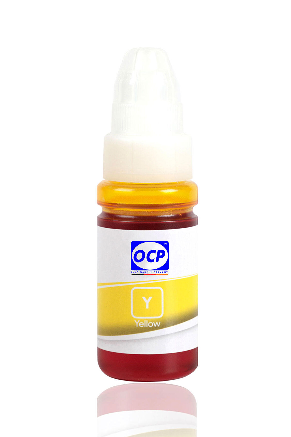OCP Epson EcoTank ET-4800 Uyumlu Yazıcı Mürekkebi 70ml Y Yellow Sarı Dye
