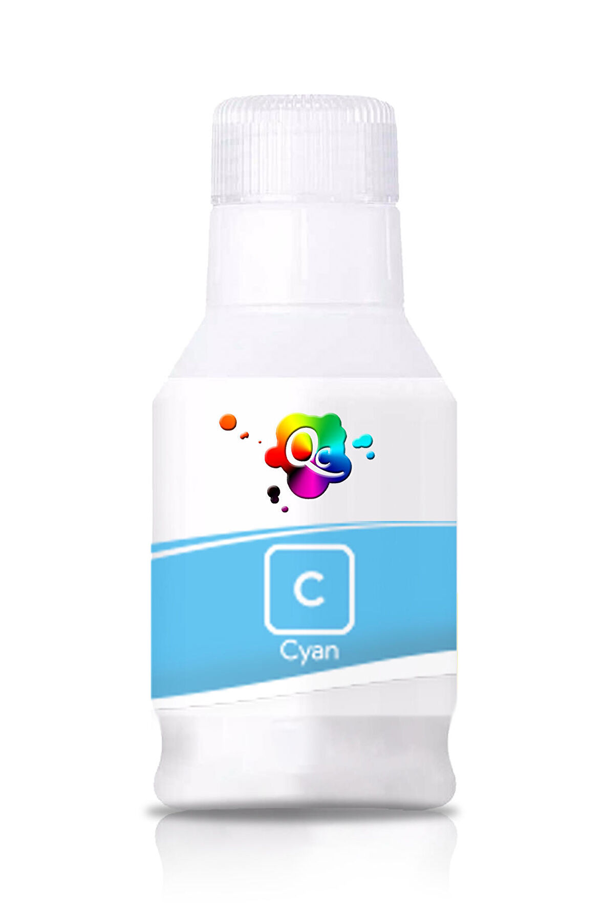 QC Canon Maxify GX5040 Uyumlu Yazıcı Mürekkebi 135ml C Cyan Mavi Pigment