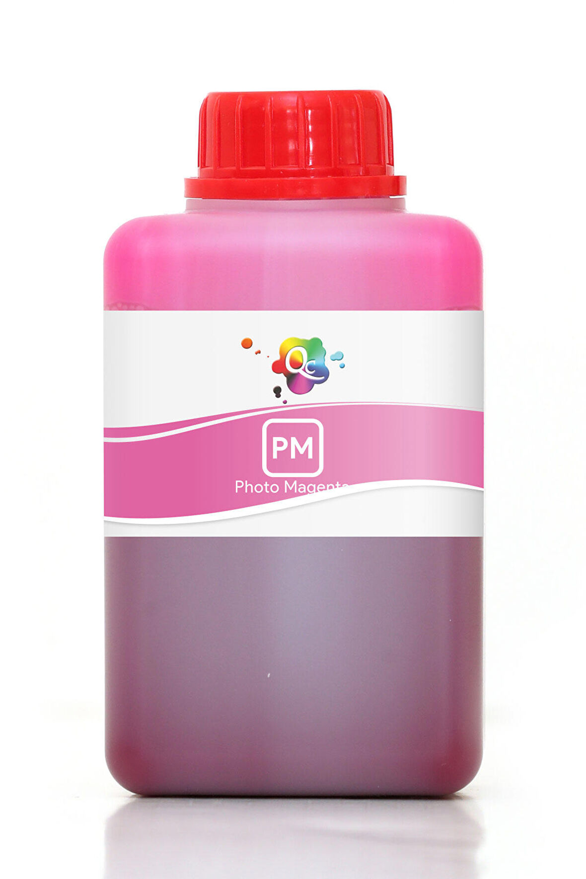 QC Canon imagePROGRAF PRO-6100 Uyumlu Yazıcı Mürekkebi 500ml PM Photo Magenta Foto Macenta Pigment