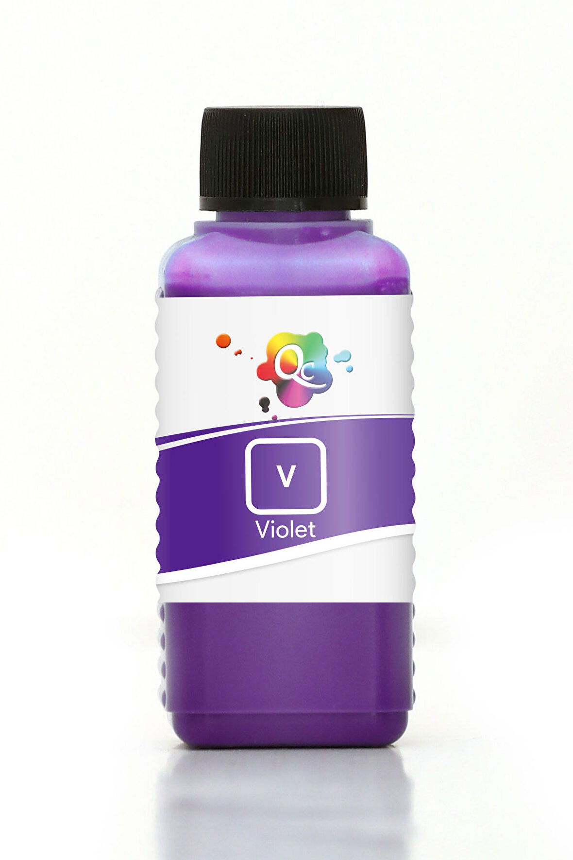 QC Epson T47AD Kartuş Mürekkebi 100ml V Violet Mor Pigment