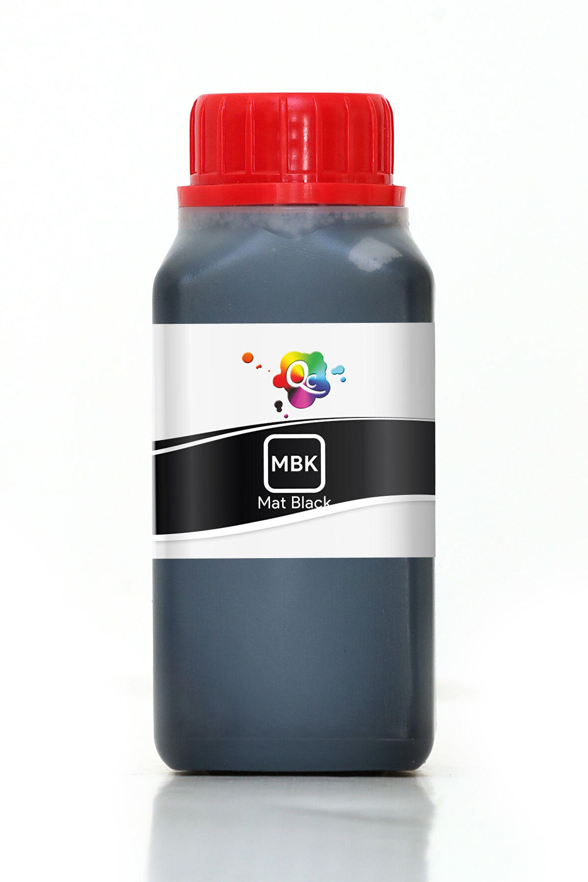 QC Brother GT-341 DTG Uyumlu Yazıcı Mürekkebi 250ml BK Black Siyah Pigment