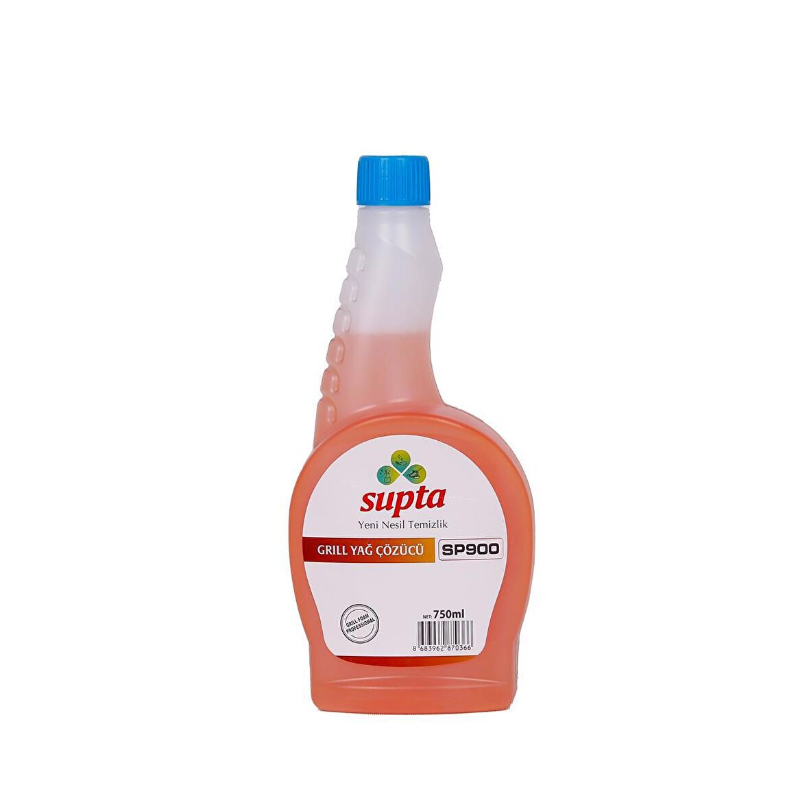 Supta Grill Yağ Çözücü Profesyonel Yağ Çözücü 0,75 LT