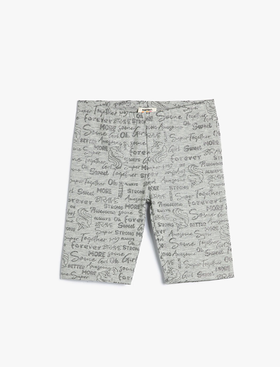 Unicorn Biker Tayt Simli Beli Lastikli Baskılı 