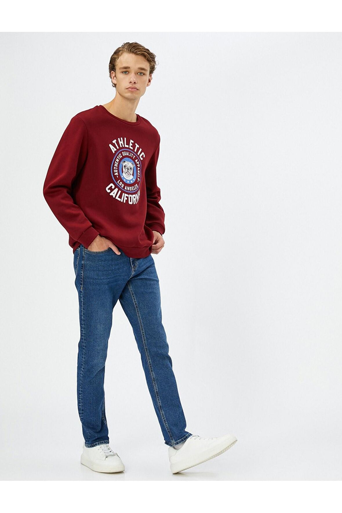 Slim Fit Kot Pantolon - Brad Jean