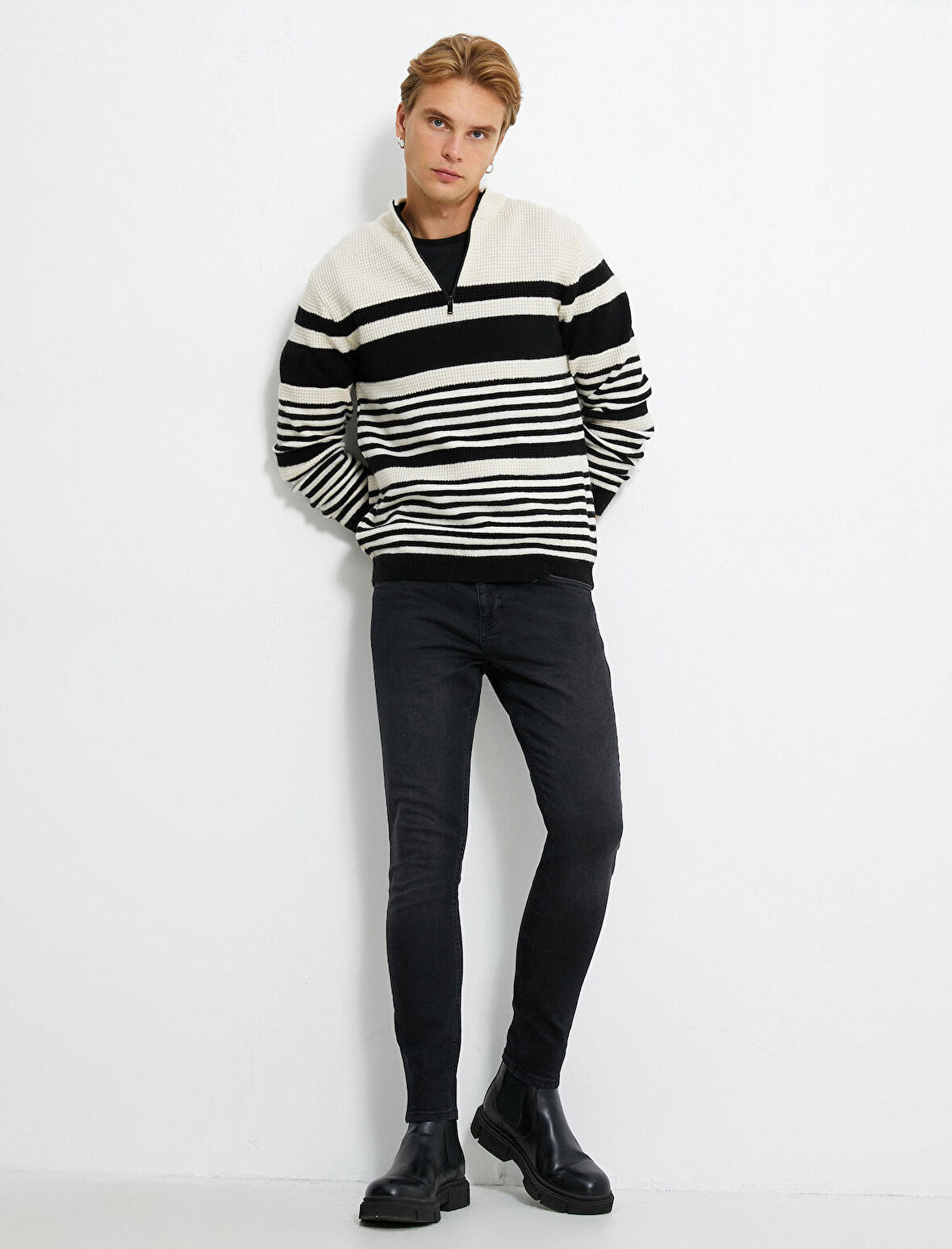 Slim Fit Kot Pantolon - Brad Jean