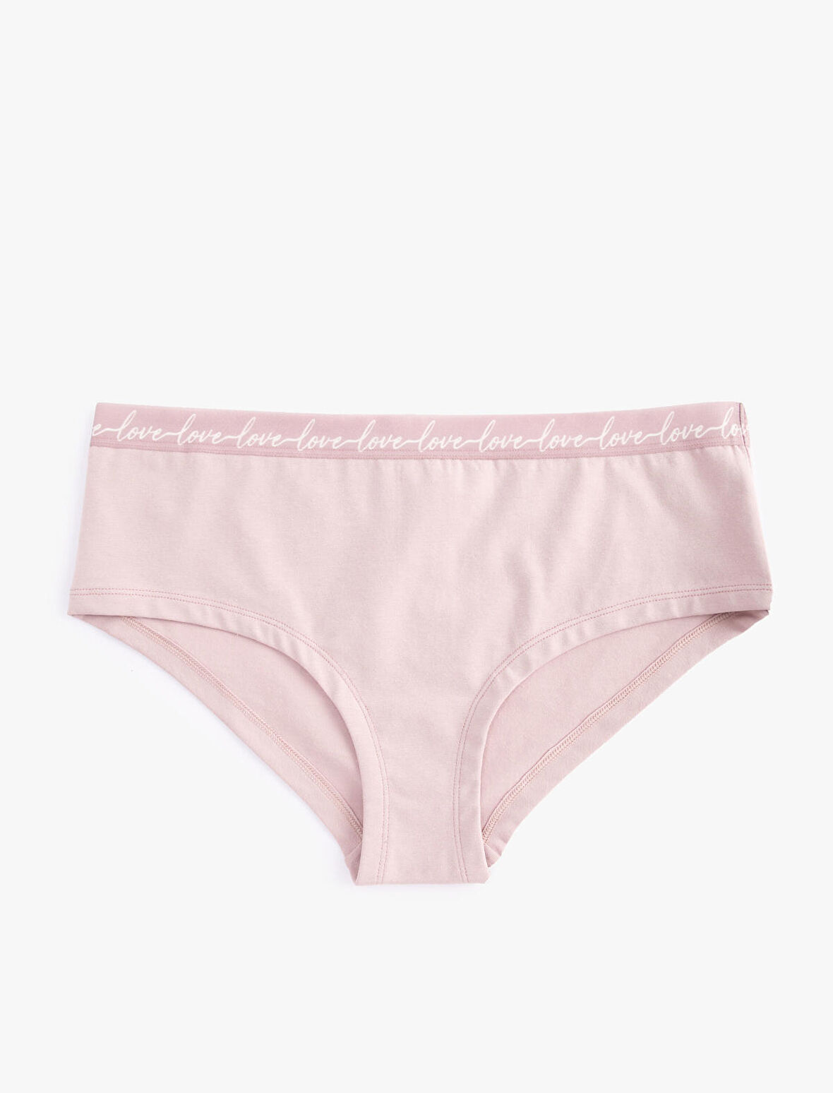 Hipster Külot Slogan Baskılı Pamuklu