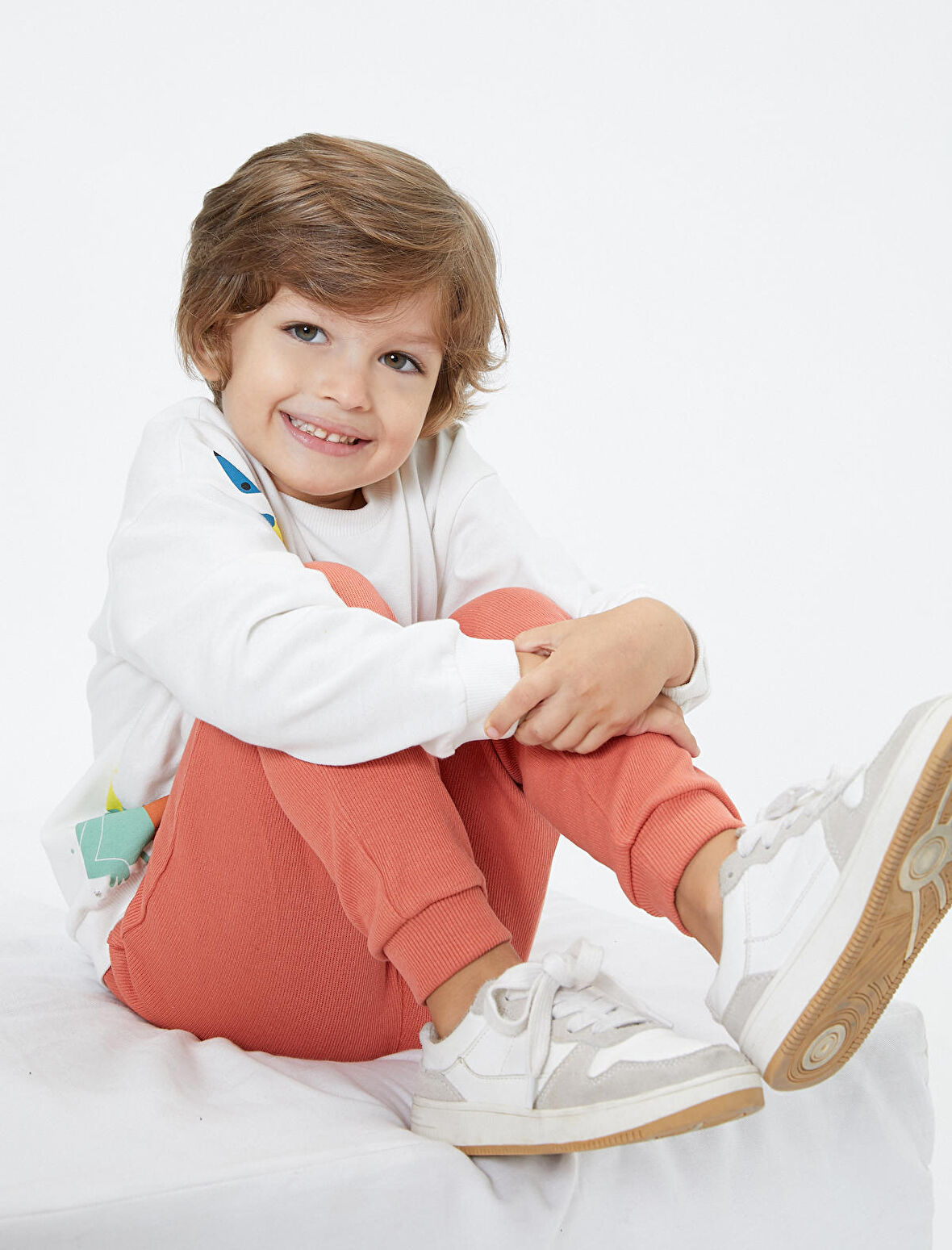 Basic Jogger Eşofman Altı Beli Bağlamalı Kaşkorse Pamuklu