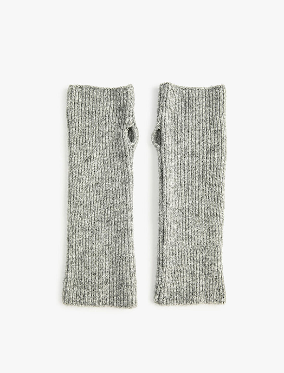 Parmaksız Eldiven Lastikli Örgü