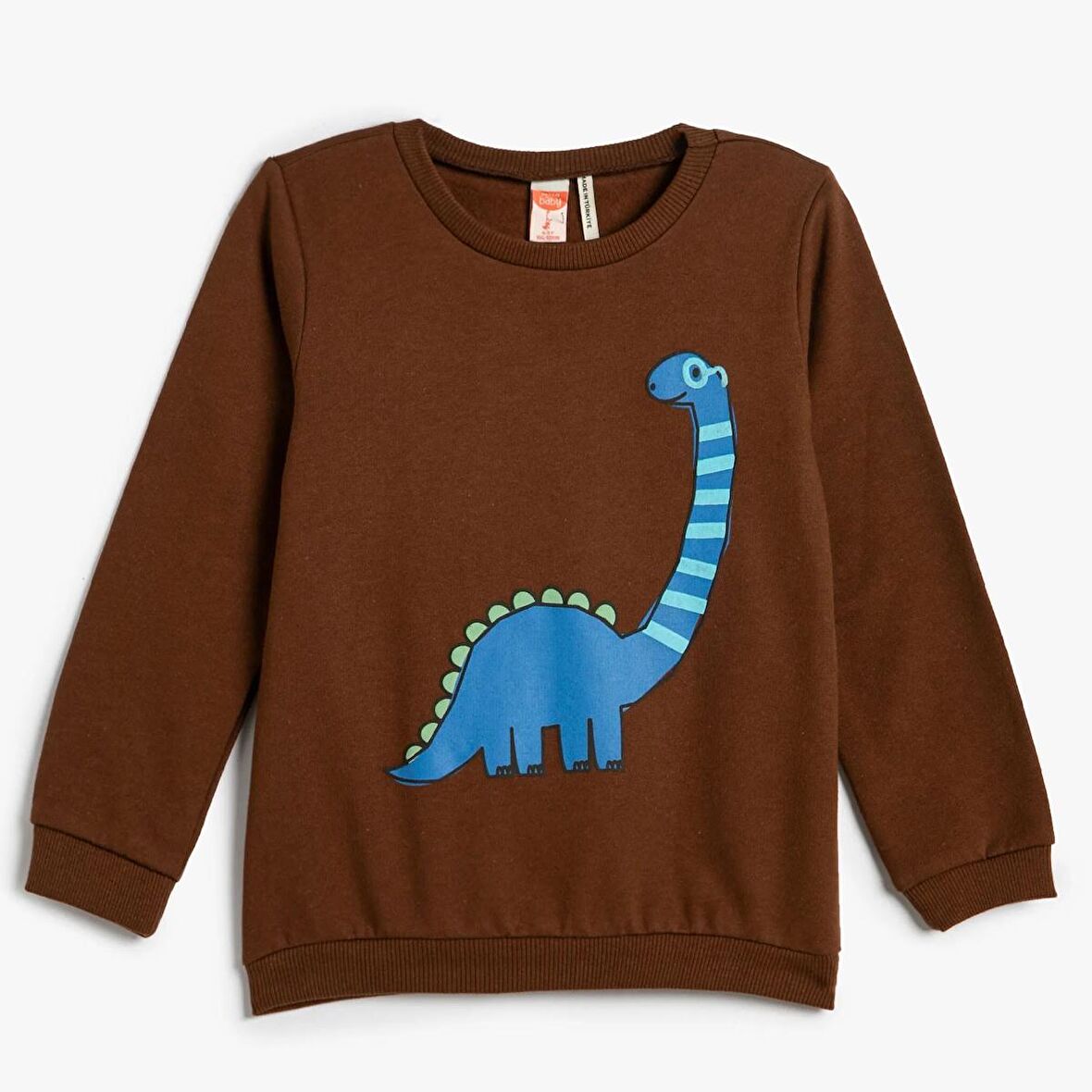 Koton Kids Dinazor Baskılı Sweatshirt KOTON-4WMB10197TK873