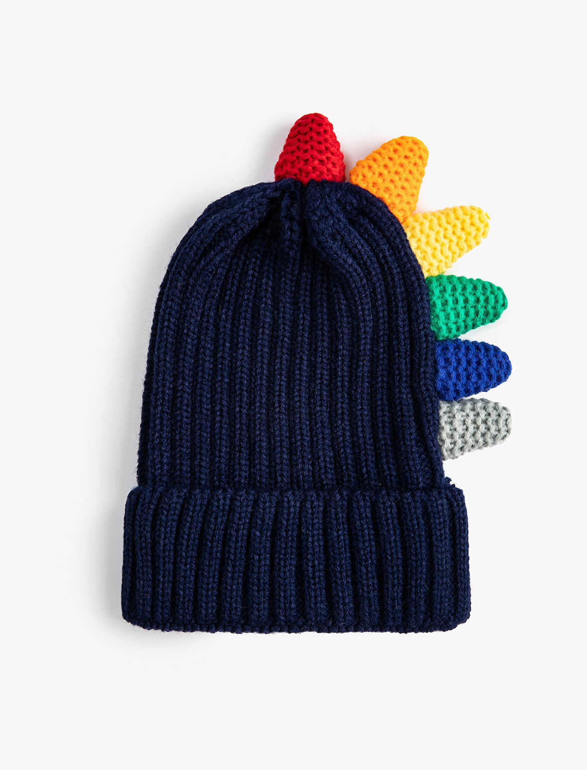 Triko Bere Dinozor Aplike Detaylı 