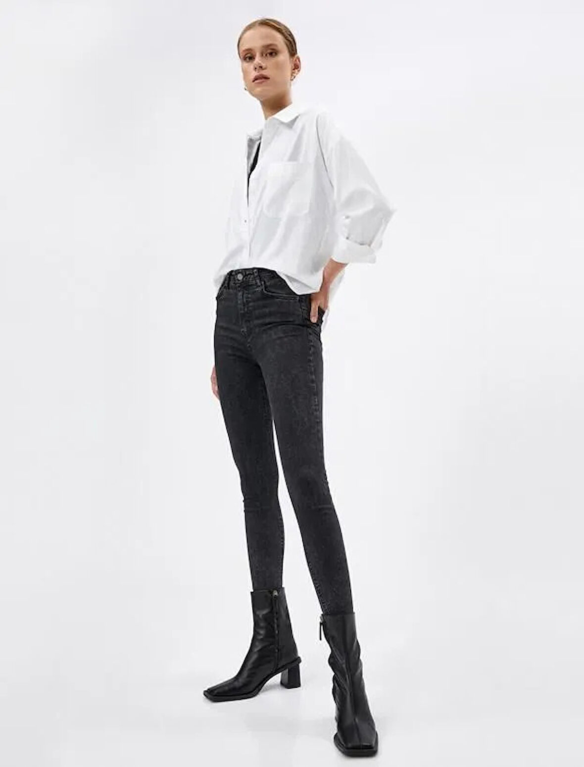 Dar Paça Kot Pantolon Dar Kesim - Carmen Jeans