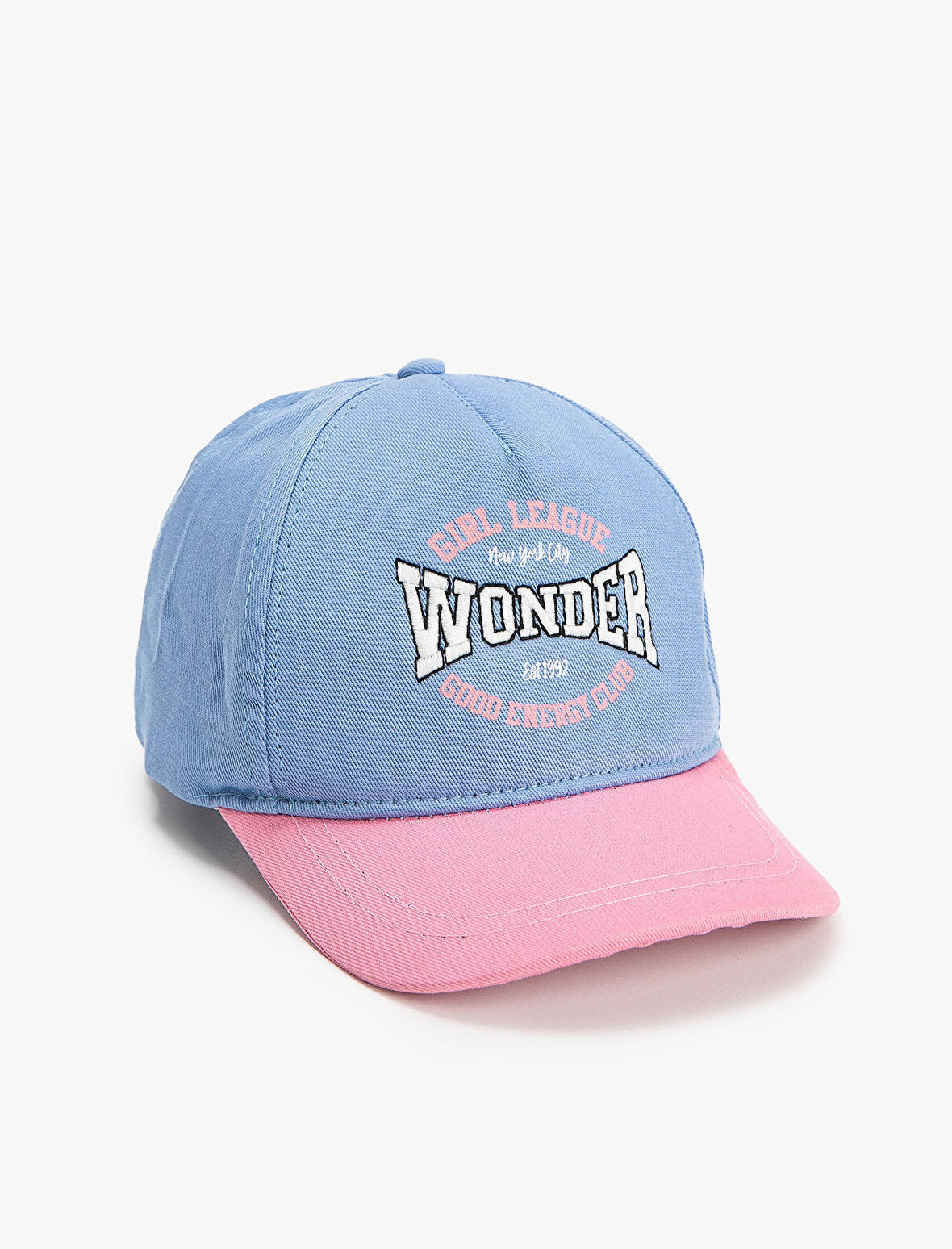 Kolej Cap Şapka İşleme Detaylı Pamuklu