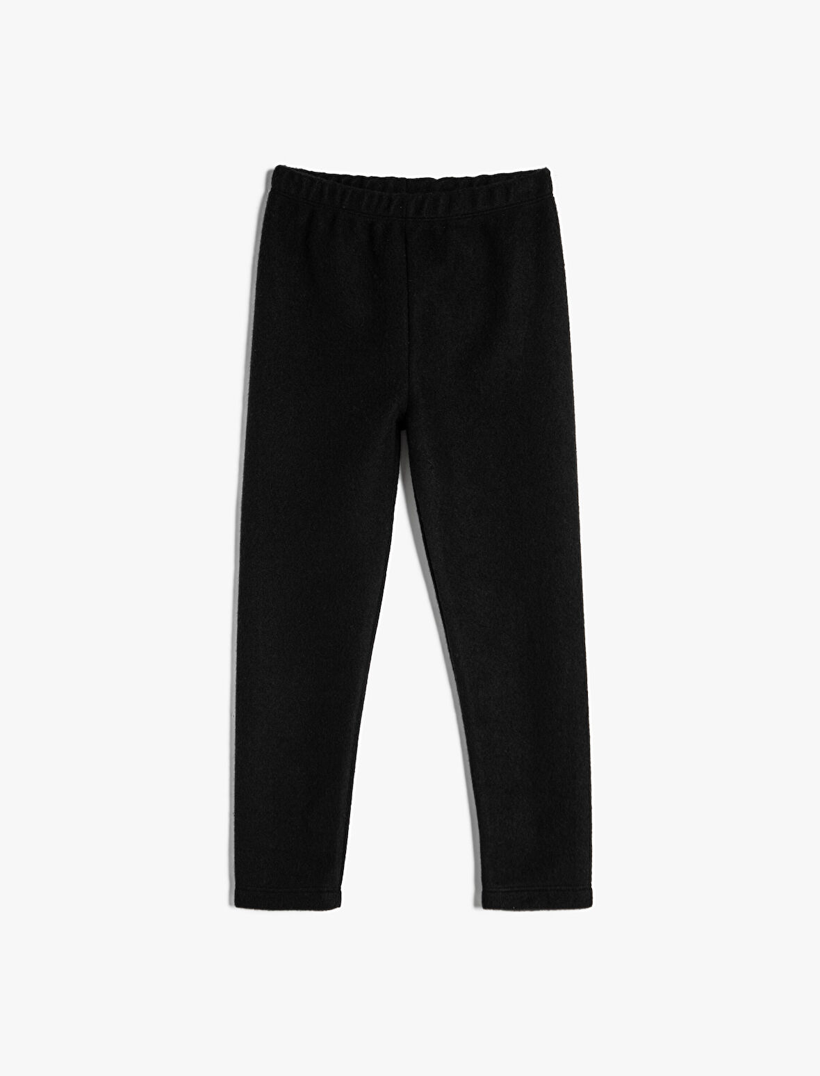 Basic Fitilli Tayt Beli Lastikli