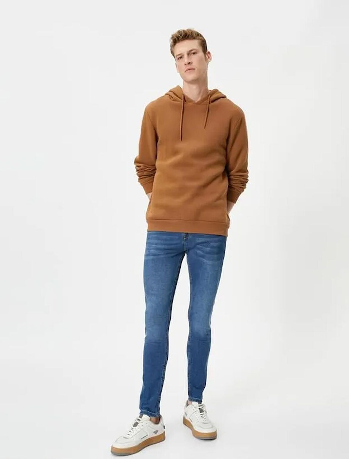 4WAM40243ND Koton Erkek  Jean Pantolon ORTA İNDİGO