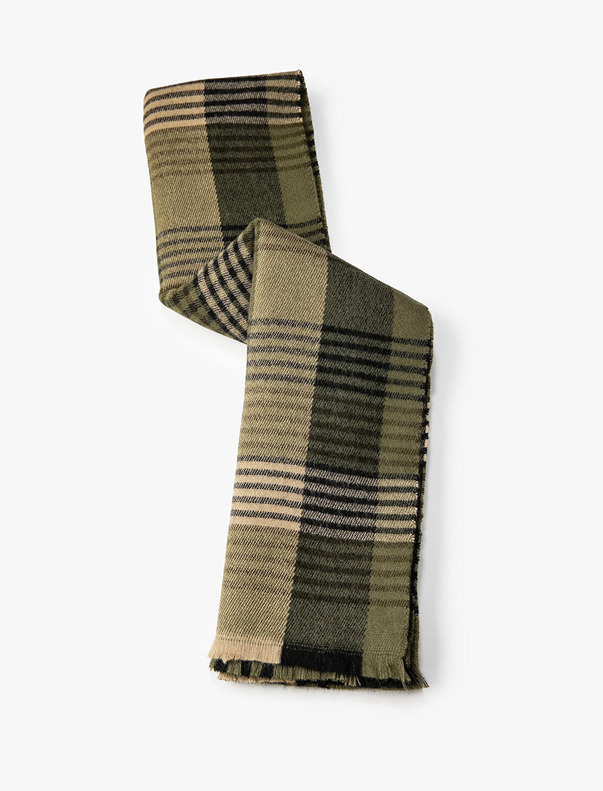 Atkı Çizgili Yumuşak Dokulu