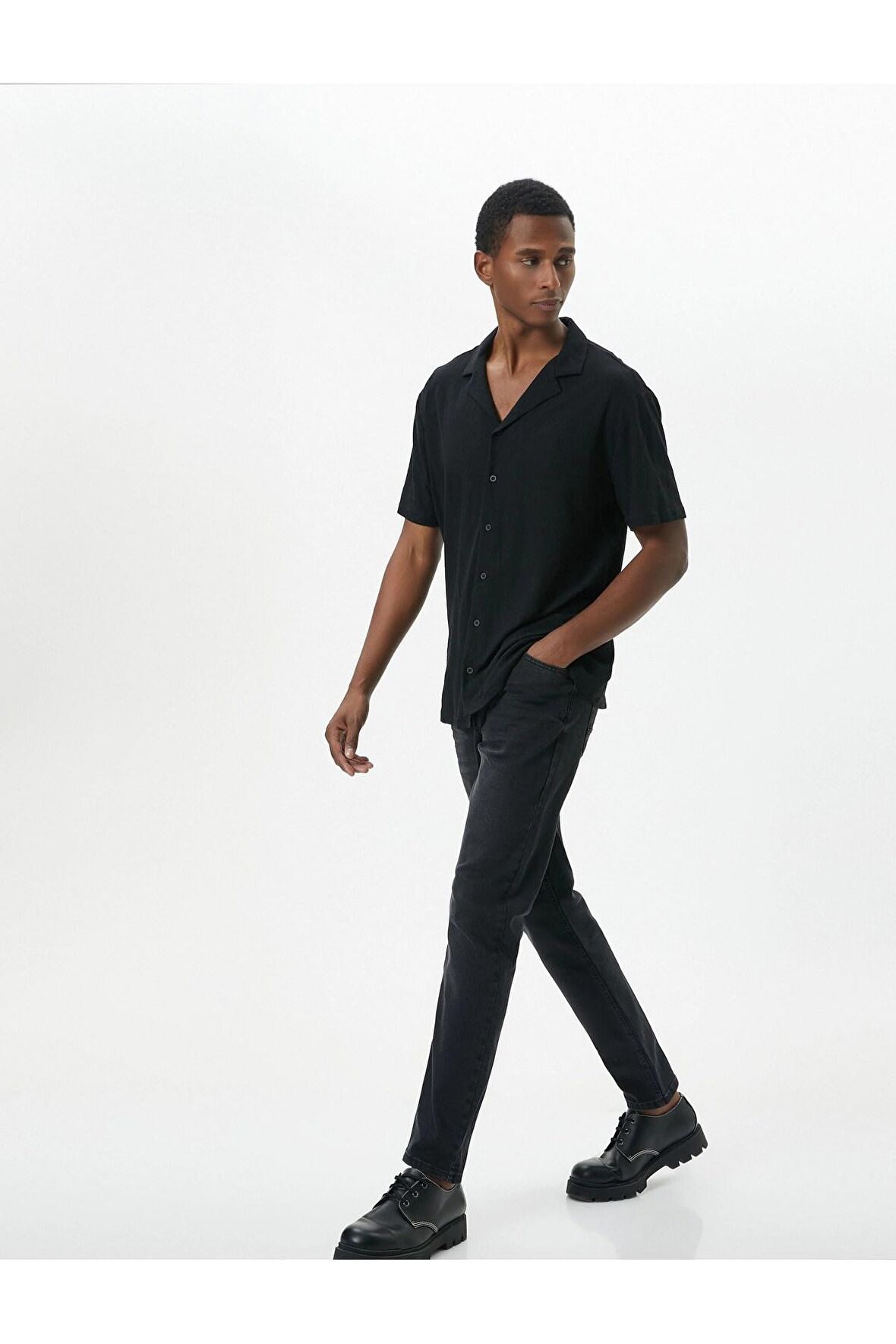 Slim Fit Kot Pantolon - Brad Jean