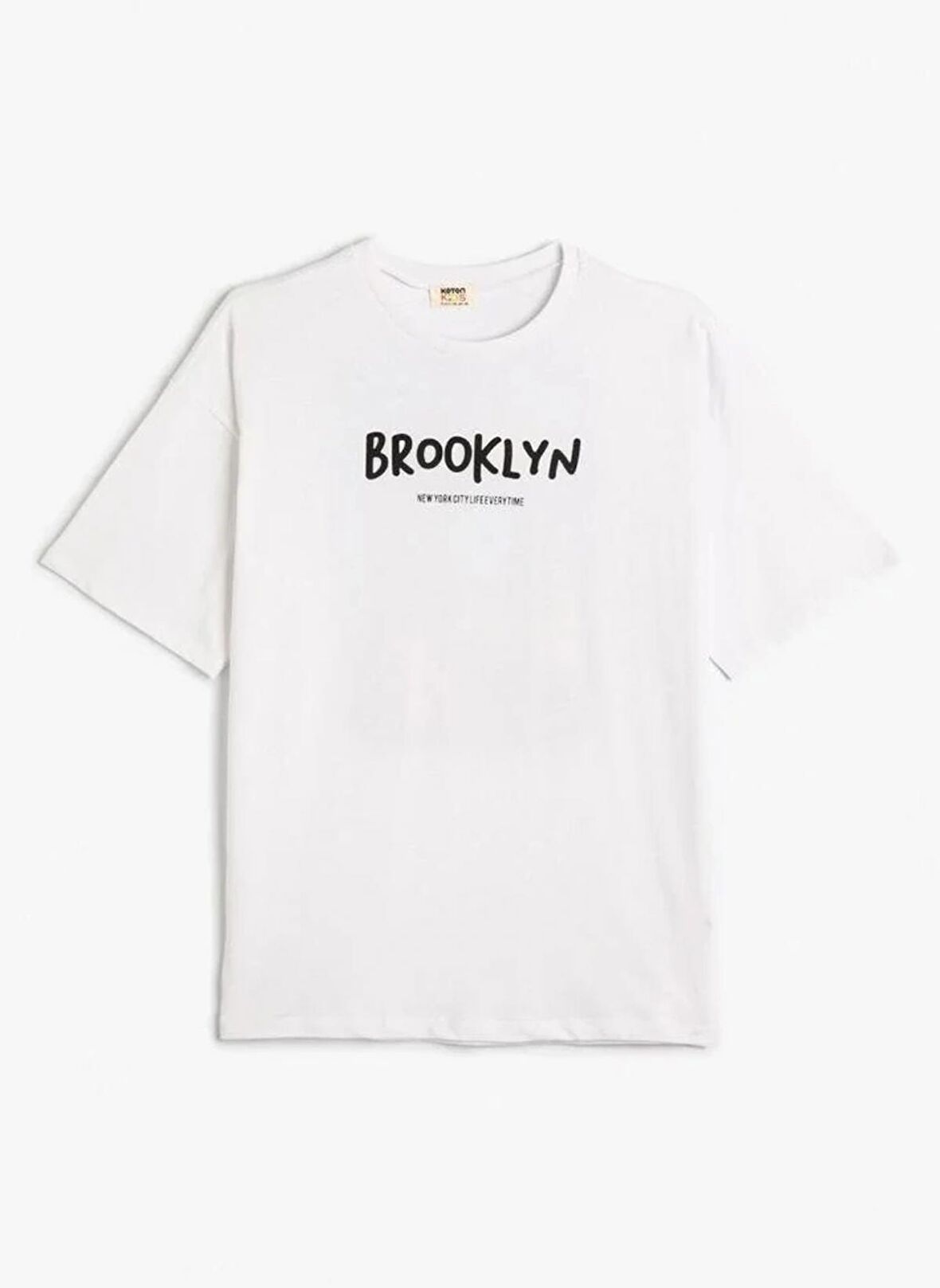 Koton Beyaz Erkek T-Shirt 4SKB10109TK