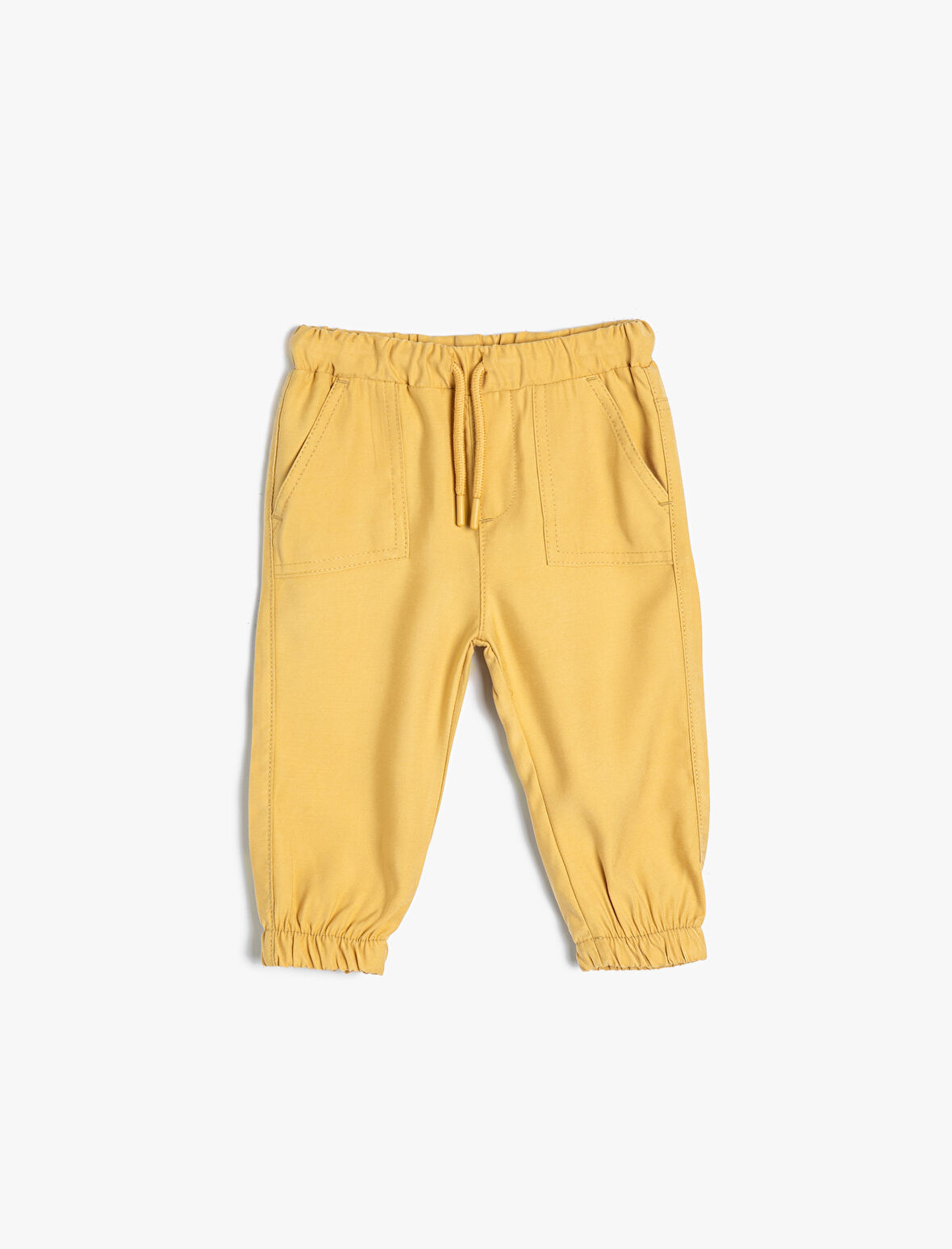 Basic Jogger Pantolon Viskon Kumaş 
