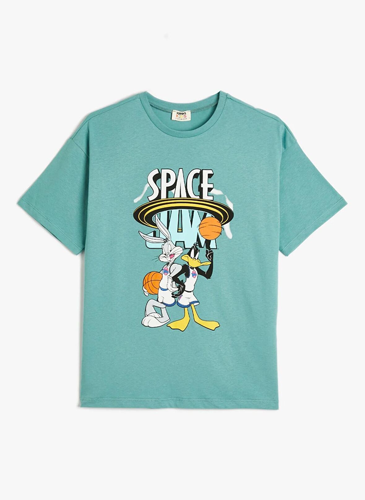 Koton Mavi Erkek T-Shirt 4SKB10136TK