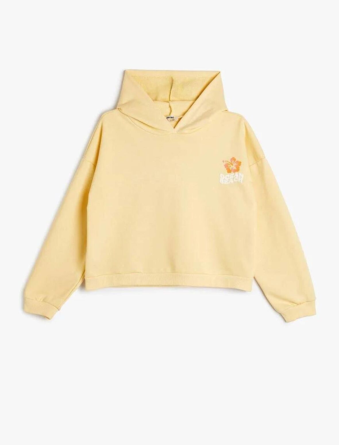 4SKG10012AK Koton Kız Çocuk Sweat SARI