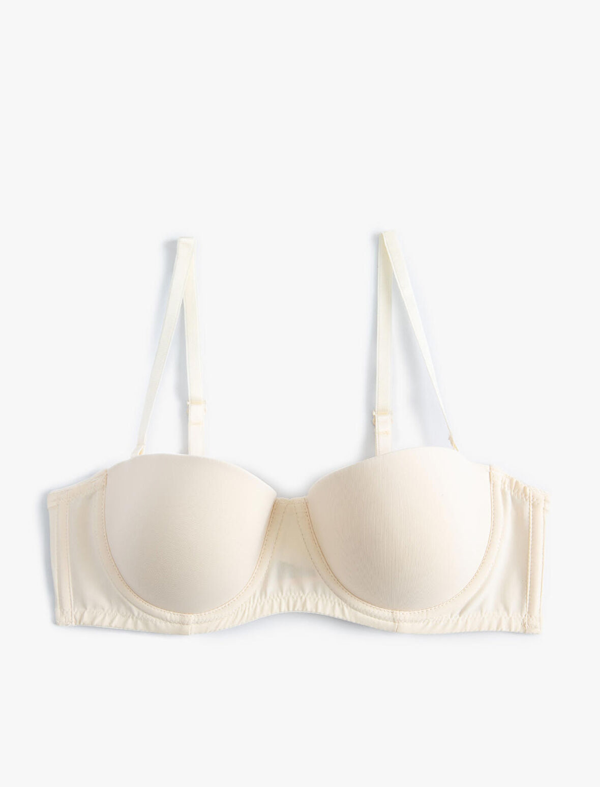 Dolgusuz Balenli Sütyen Straplez Kaplı