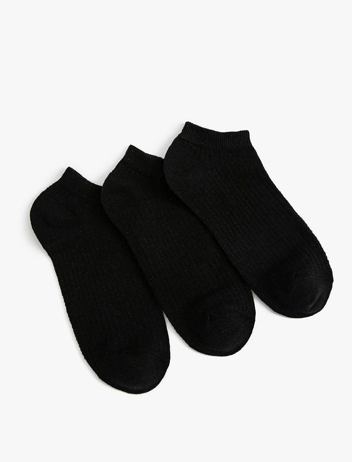 3'lü Basic Patik Çorap