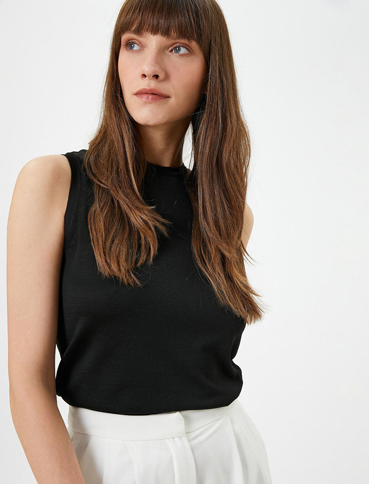 Triko Atlet Basic Bisiklet Yaka