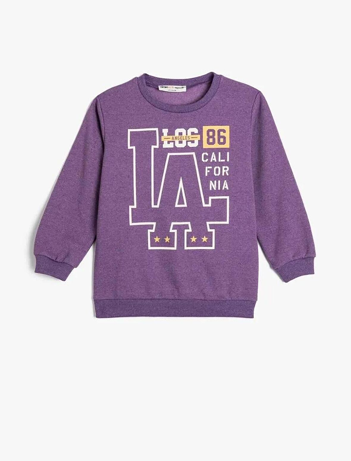 4WKB10505TK Koton Erkek Çocuk Sweat MOR
