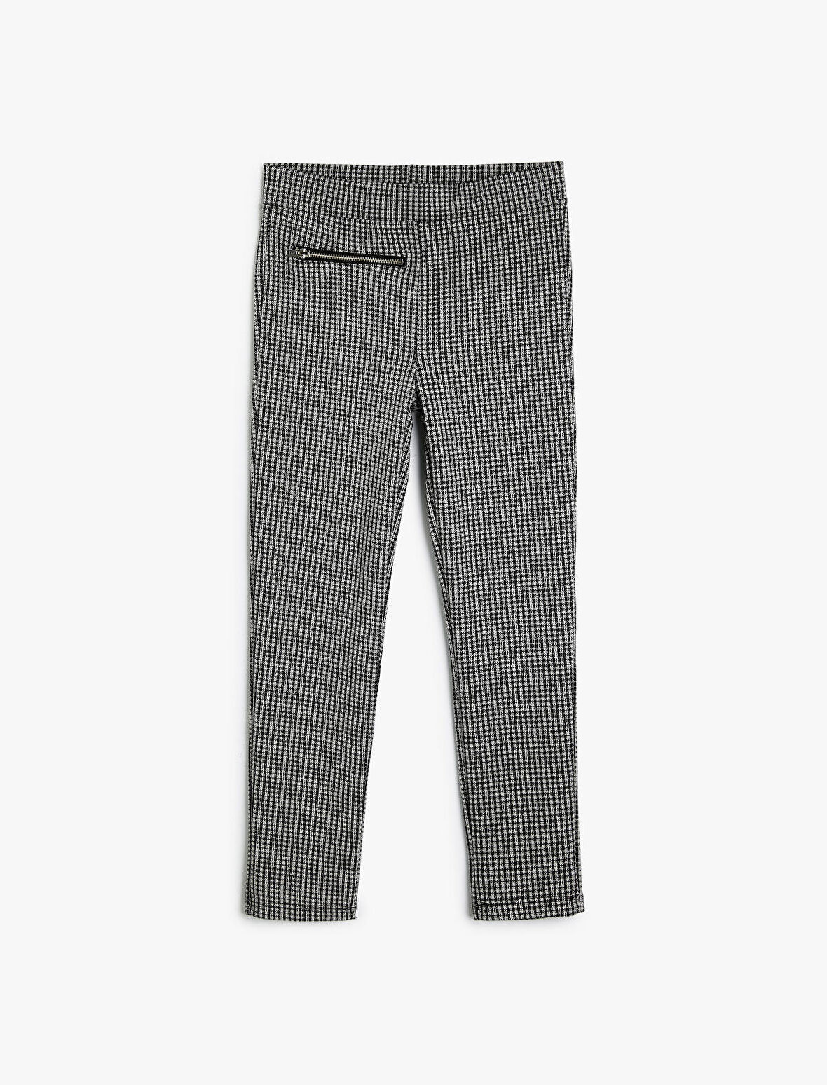 Basic Tayt Beli Lastikli Fermuar Detaylı