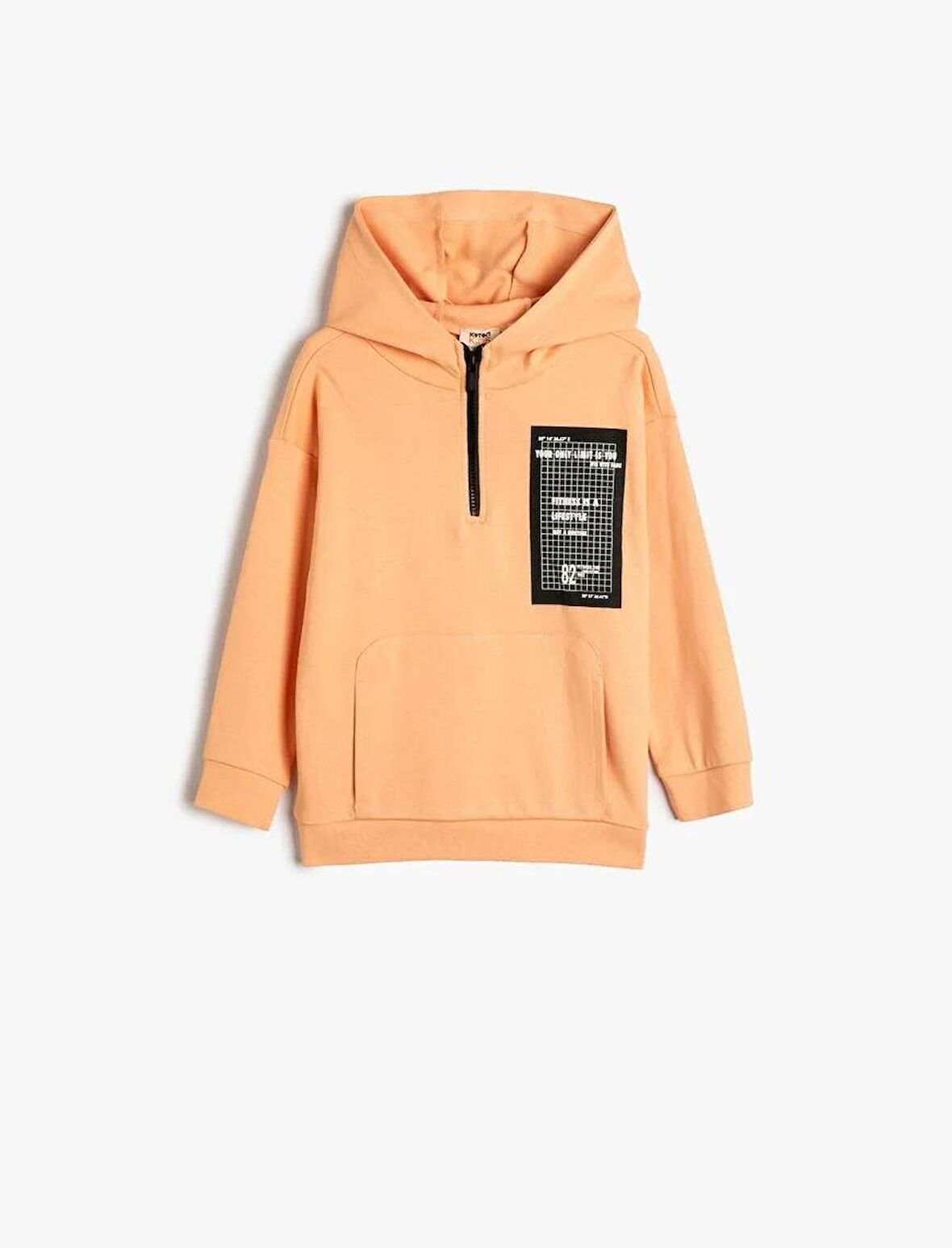 4SKB10208TK Koton Erkek Çocuk Sweat TURUNCU