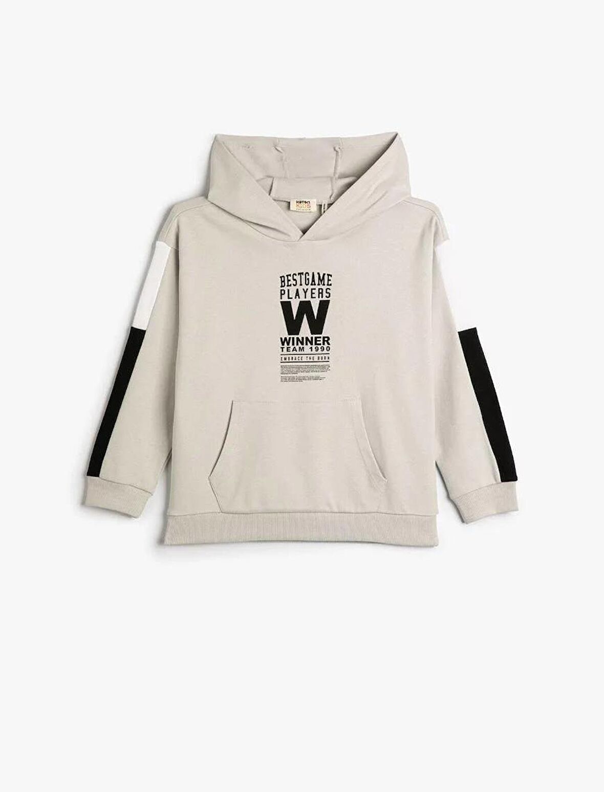 4SKB10213TK Koton Erkek Çocuk Sweat GRİ