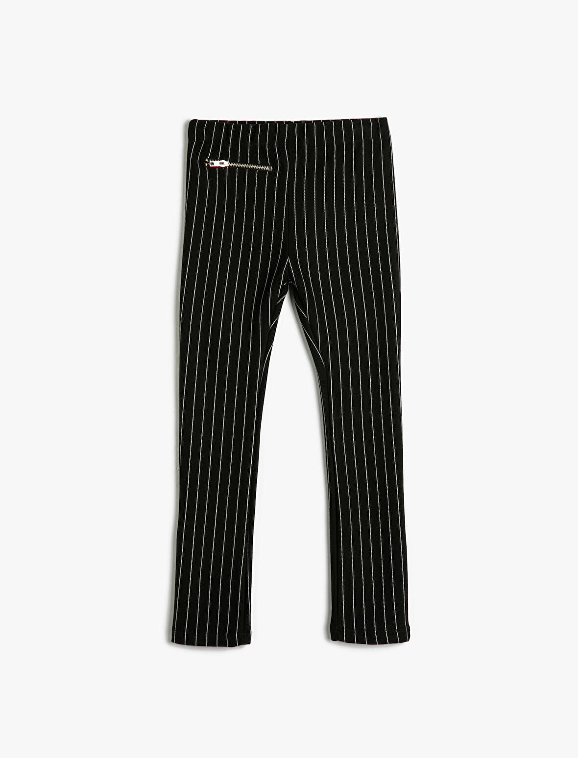 Tayt Beli Lastikli Fermuar Detaylı