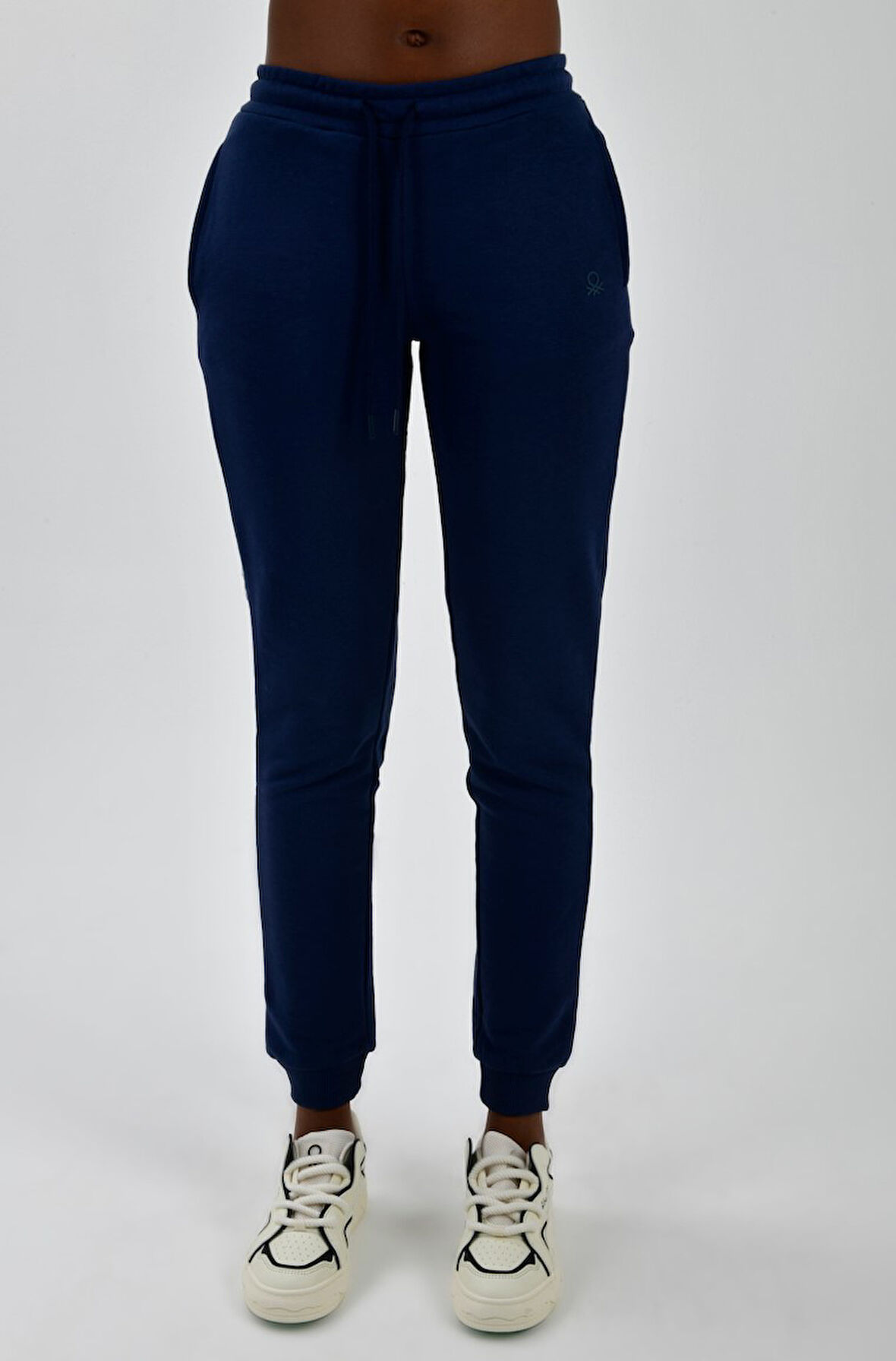 Kadın Yanları Cepli Beli Büzgülü Jogger Eşofman Altı