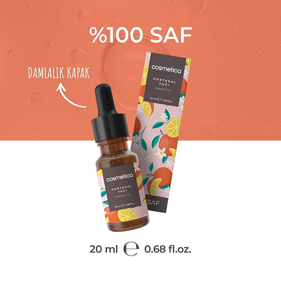 %100 Saf Portakal Yağı 20 Ml