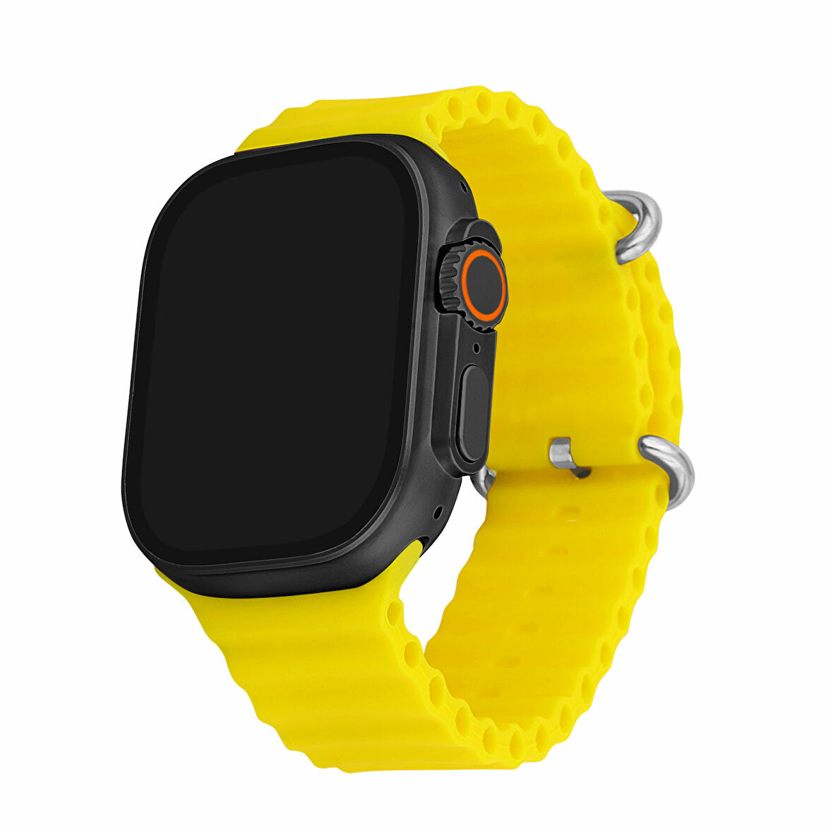 You Watch A8-A82Pro You Smart Black & Yellow Silicon Unisex Kol Saati