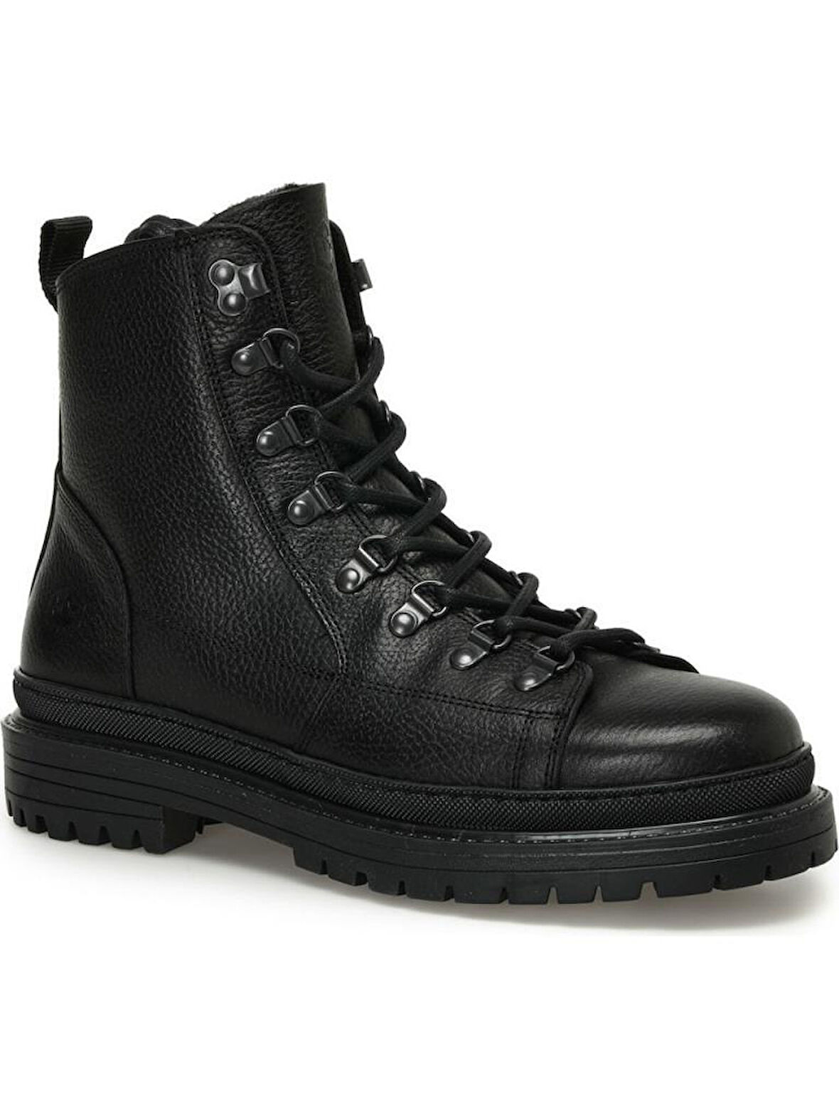 LUMBERJACK ESTEVES 3PR SİYAH HAKİKİ DERİ COMFORT CASUAL POSTAL BOT