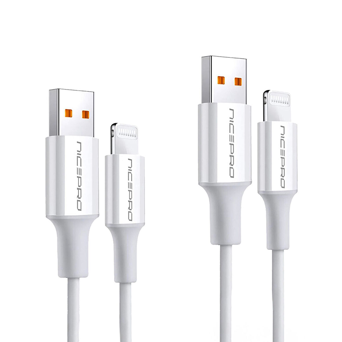 NPO UTL20 45W 2m TPE USB to Lightning Hızlı Şarj ve Data Kablosu 2 adet