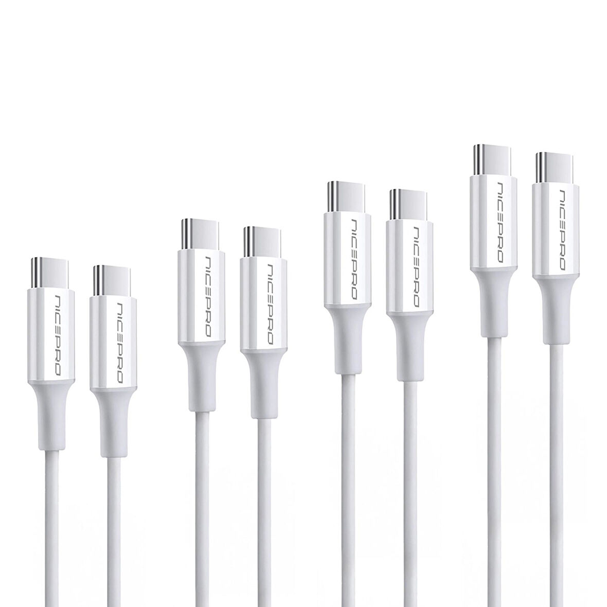 NPO CTC02 60W 20cm TPE Type-C to Type-C Hızlı Şarj ve Data Kablosu 4 adet