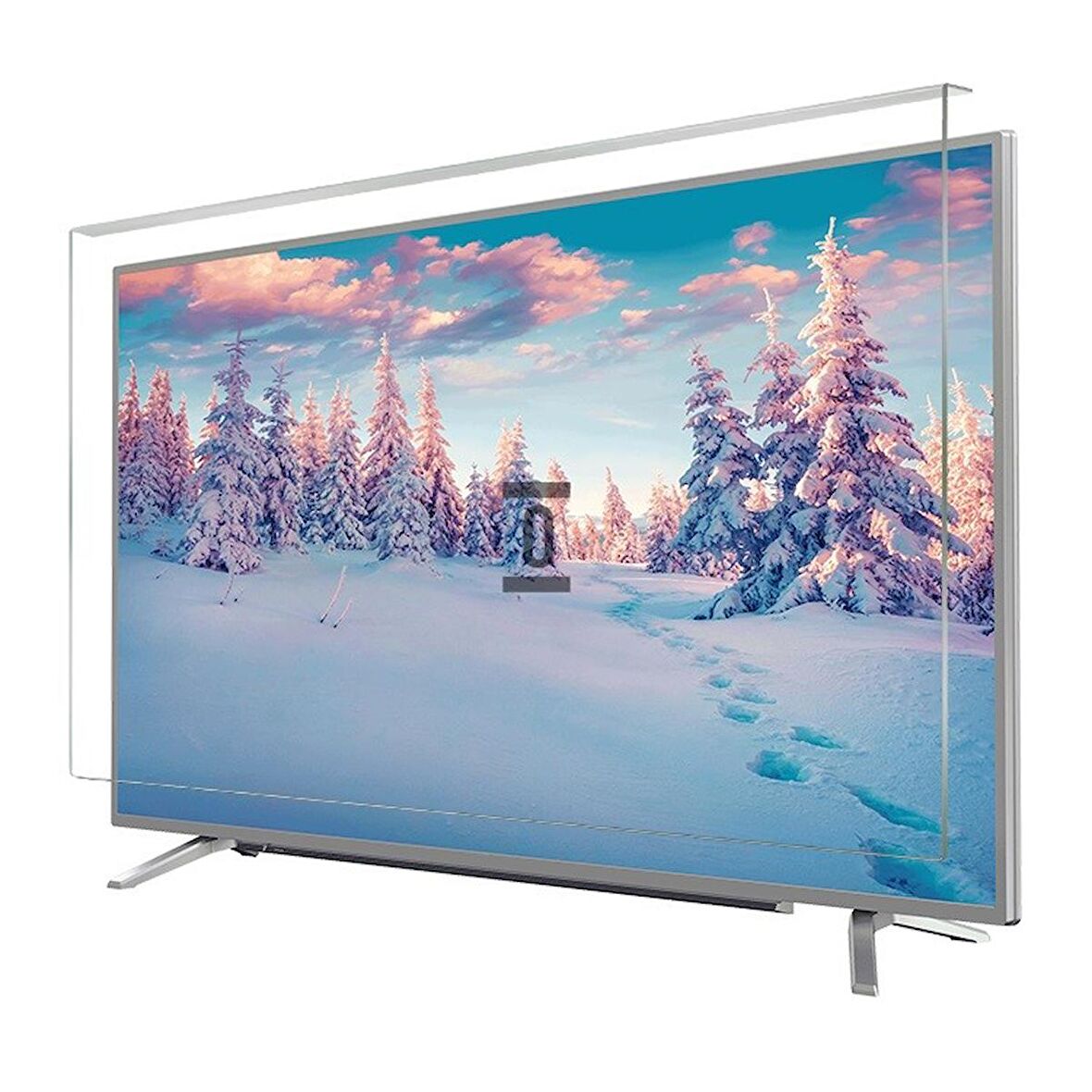 Bestomark Kristalize Panel TCL 43P615 Tv Ekran Koruyucu Düz (Flat) Ekran