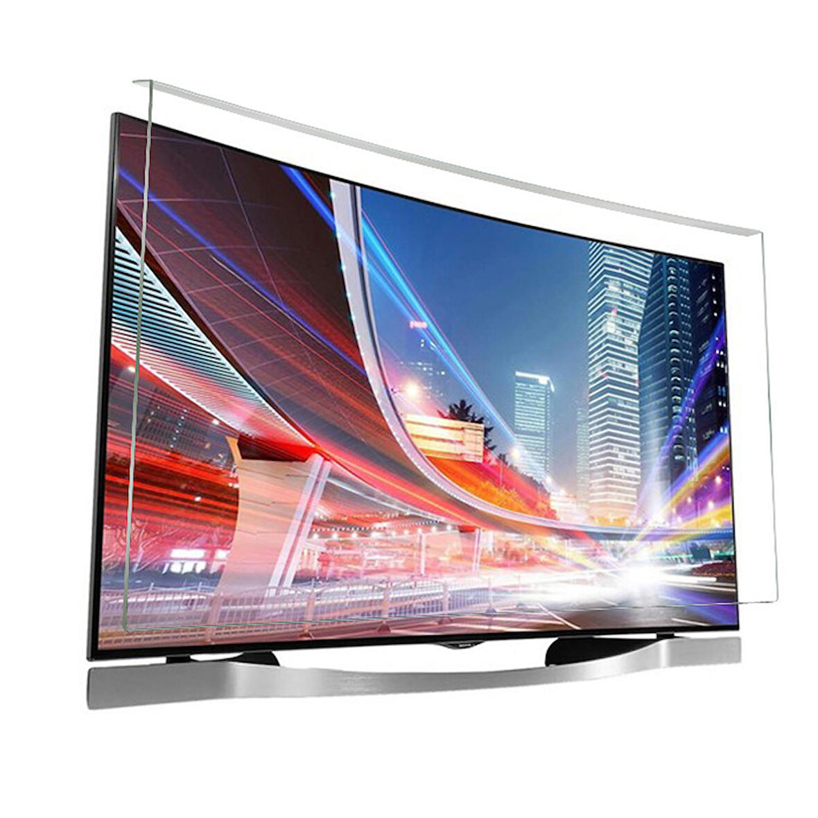Bestomark Kristalize Panel LG 49SM8600PLA Tv Ekran Koruyucu Düz (Flat) Ekran