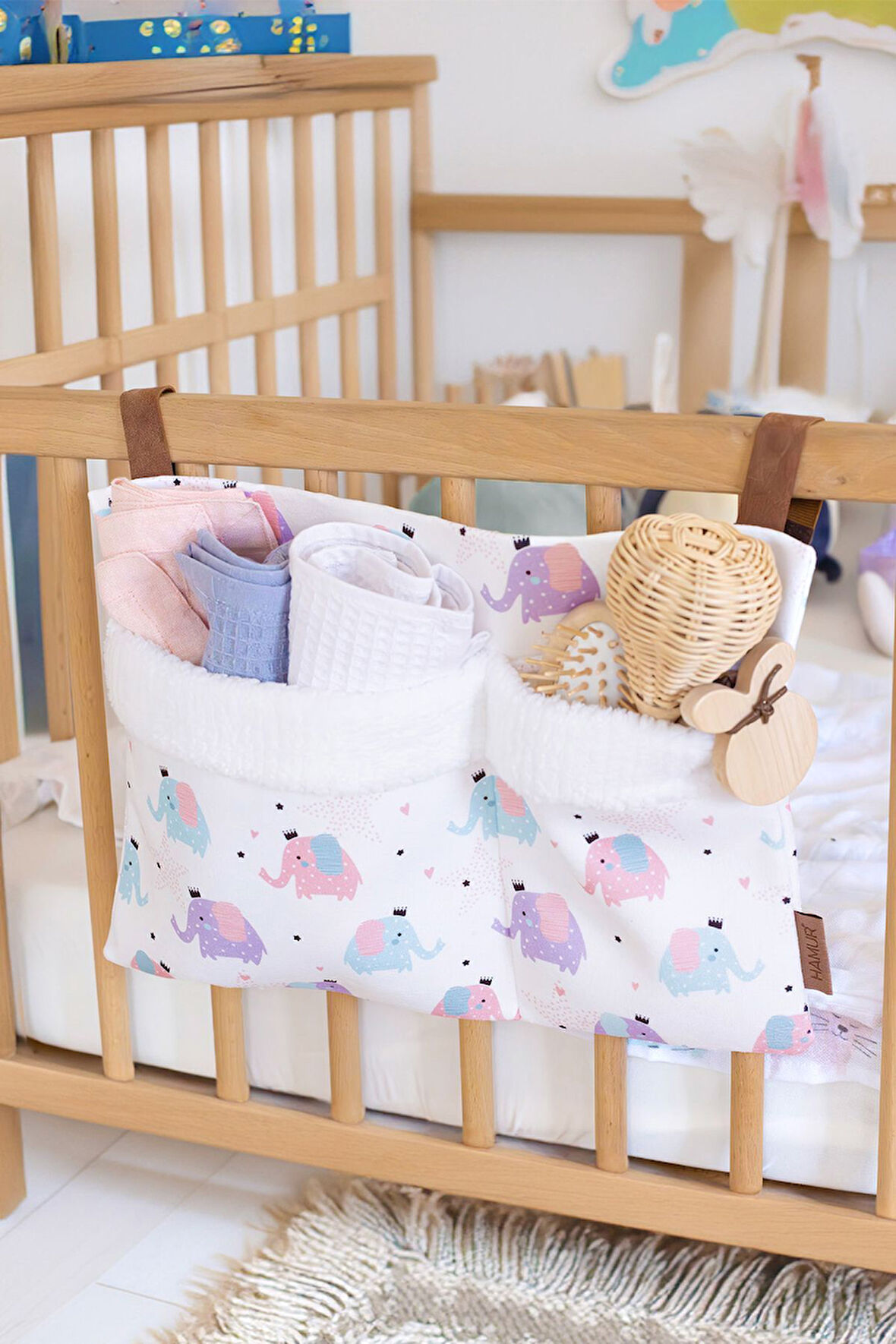 Bebek Askılı Organizer Elephant