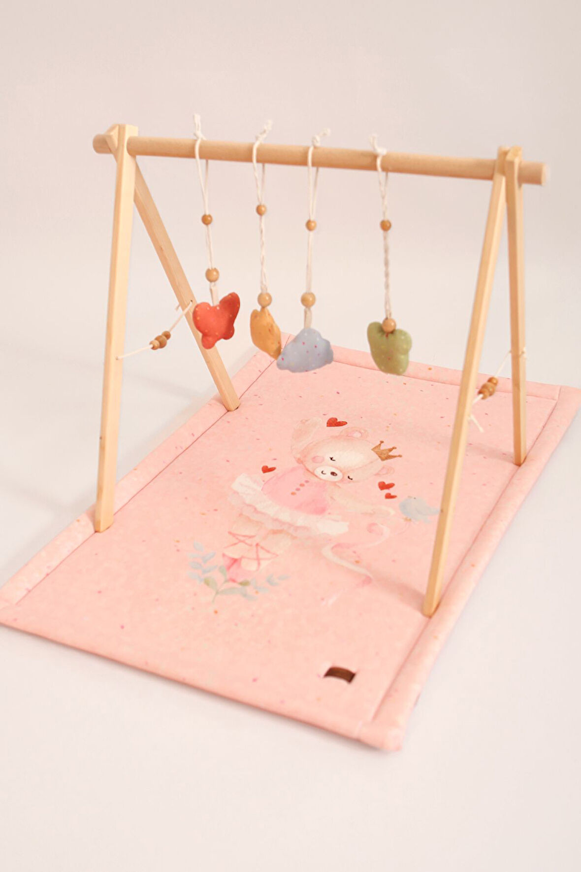 Ahşap Oyun Matı Ballerina