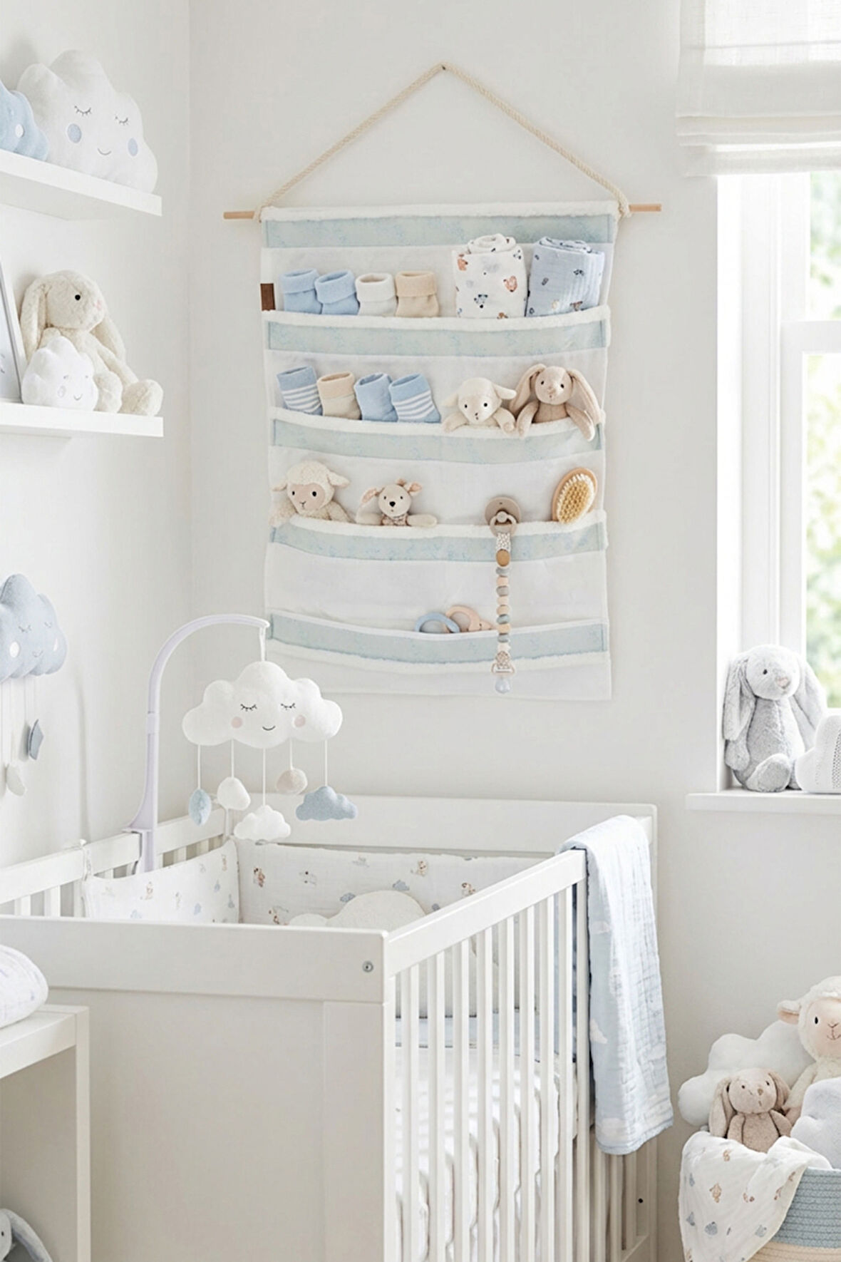 Duvar Kapı Askılık Organizer Solid Ç.Yeşili