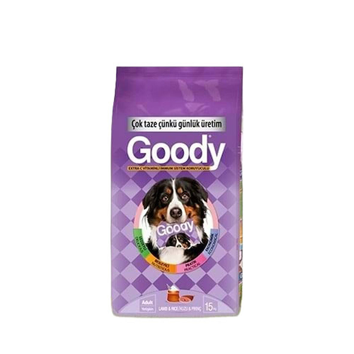 Goody C Vitaminli  Lamb Kuzulu Pirinçli Yetişkin Köpek Maması 15 Kg 