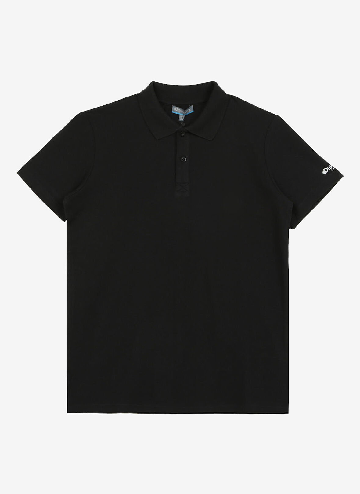 Siyah Çocuk Polo T-Shirt D3WU-TST6