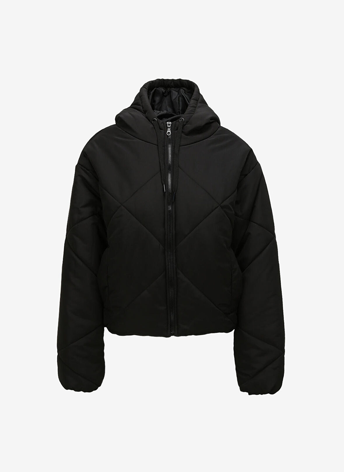 People By Fabrika Siyah Kadın Mont SPBF3WL-MNT5000