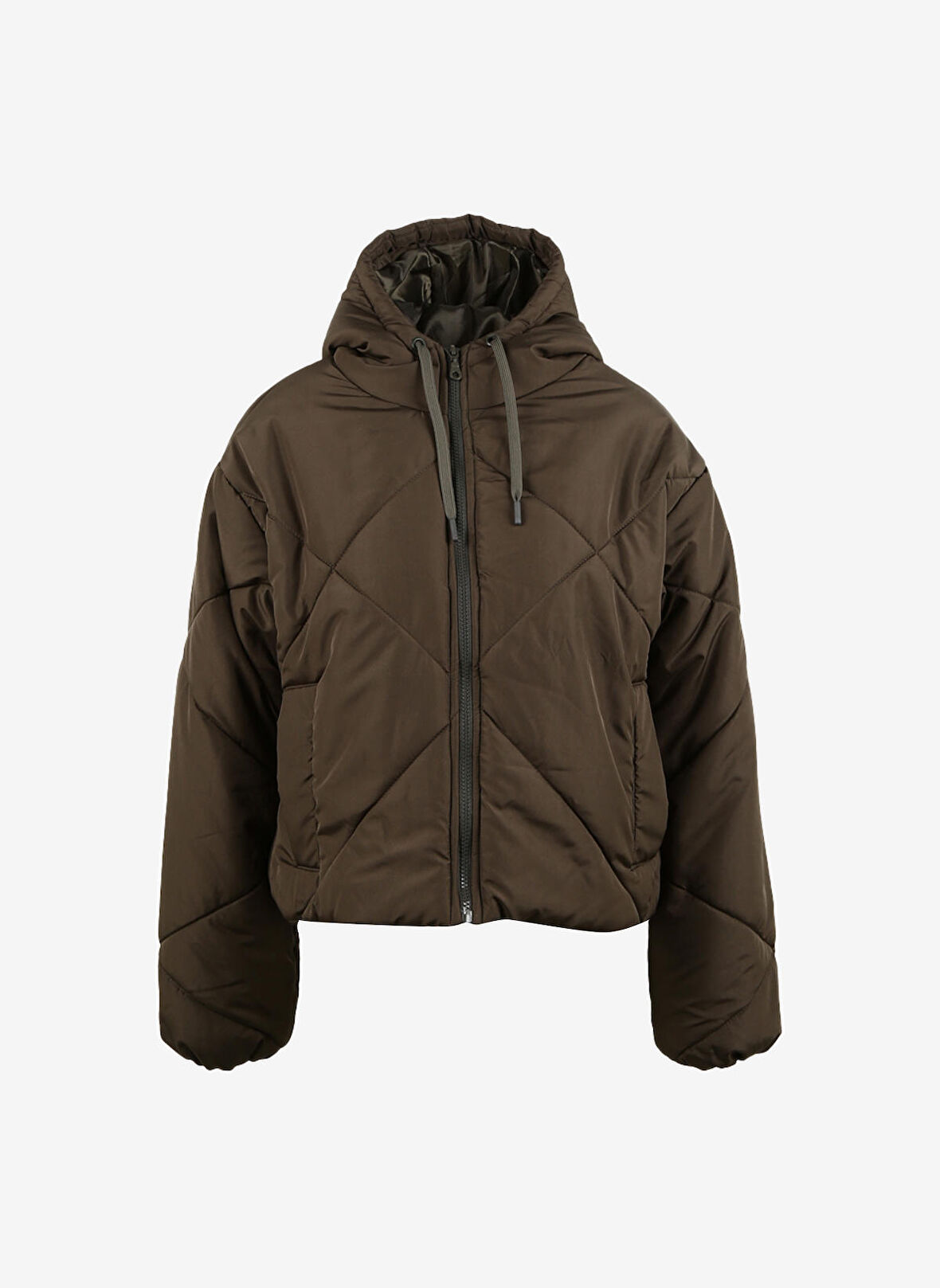 People By Fabrika Haki Kadın Mont SPBF3WL-MNT5000