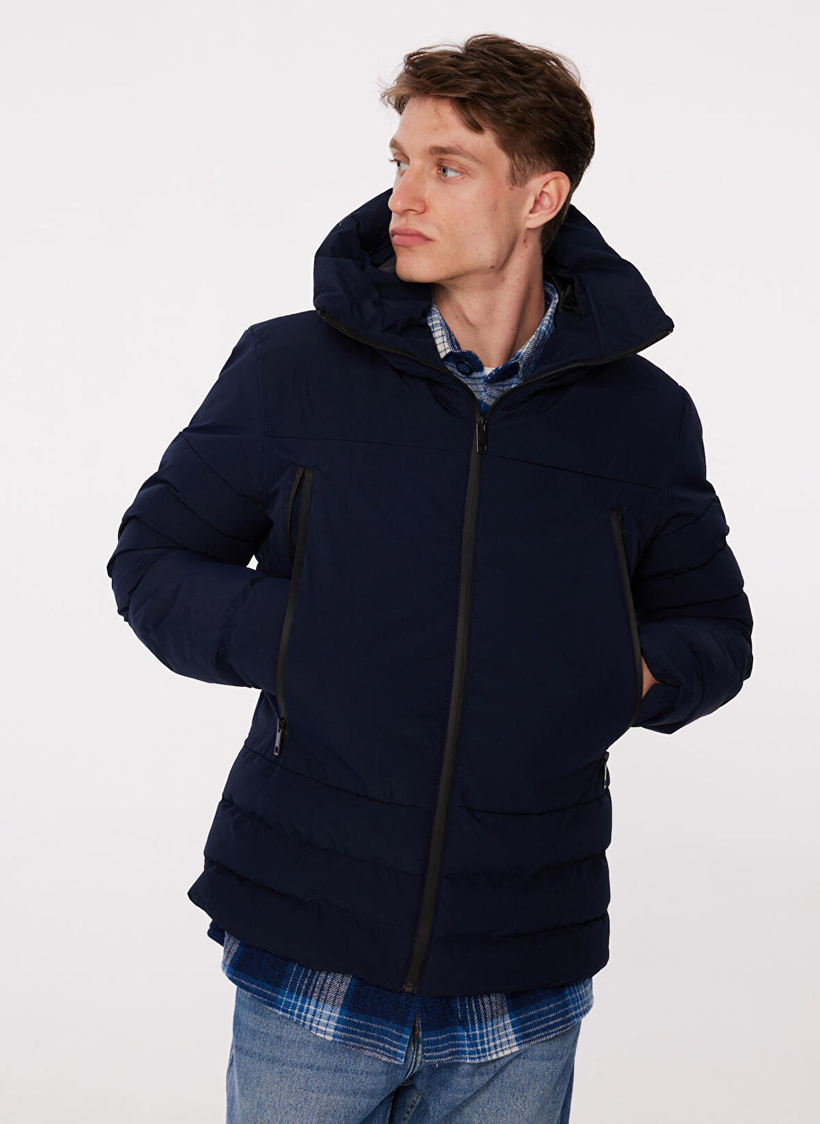 People By Fabrika Lacivert Erkek Mont SPBF3WM-JCK5004
