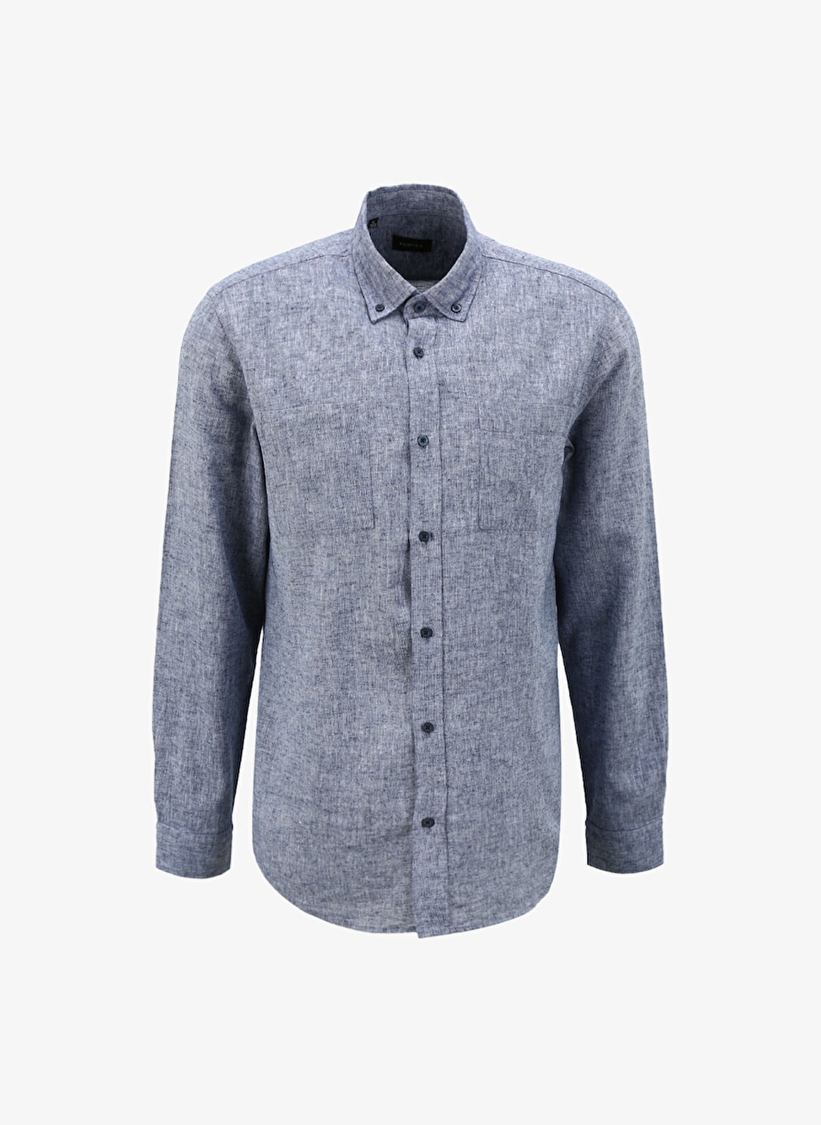 Fabrika Comfort İndigo Erkek Düğmeli Regular Fit Gömlek FC4SM-GML 0282